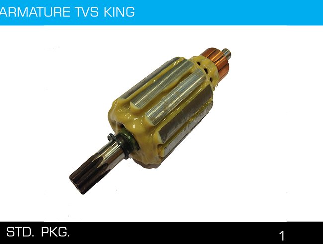 ARMATURE TVS KING